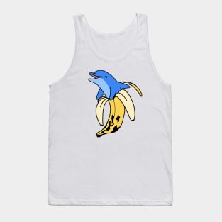 Dolphin Banana Tank Top